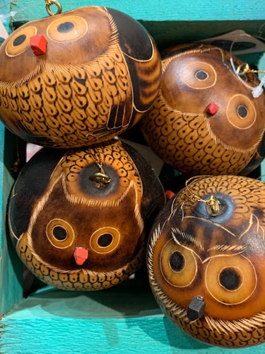 Ornament, Gourd Owl