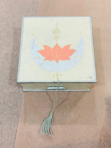 Singing Bowl with Lotus Gift Box