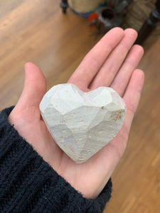 Work in Progress Heart Stone