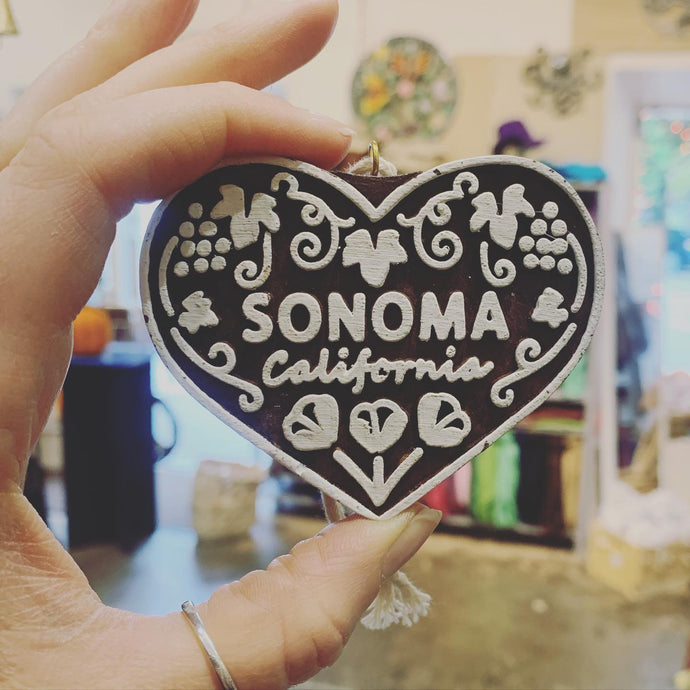 Updated Sonoma Heart Ornament