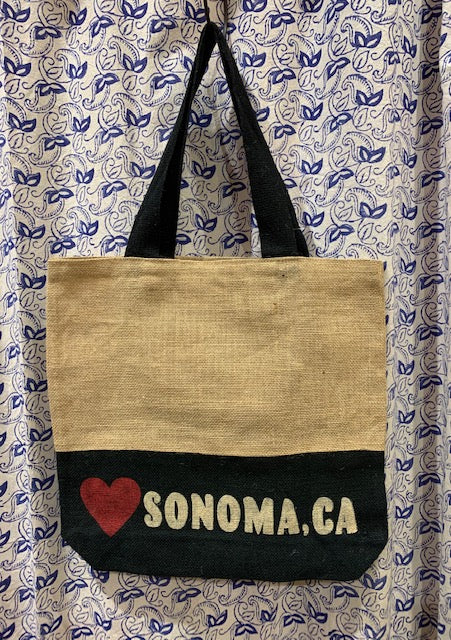 Sonoma, Ca Tote Bag