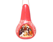 Ornament, Gourd with Nativity