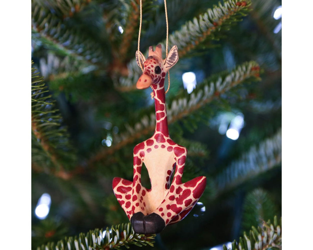 Ornament, Yoga Giraffe